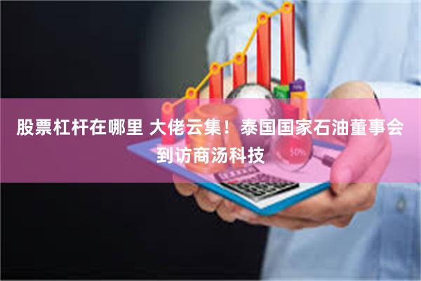 股票杠杆在哪里 大佬云集！泰国国家石油董事会到访商汤科技