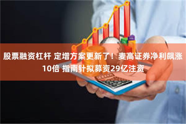 股票融资杠杆 定增方案更新了！麦高证券净利飙涨10倍 指南针拟募资29亿注资