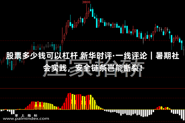 股票多少钱可以杠杆 新华时评·一线评论｜暑期社会实践，安全链条岂能断裂！