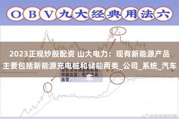 2023正规炒股配资 山大电力：现有新能源产品主要包括新能源充电桩和储能两类_公司_系统_汽车